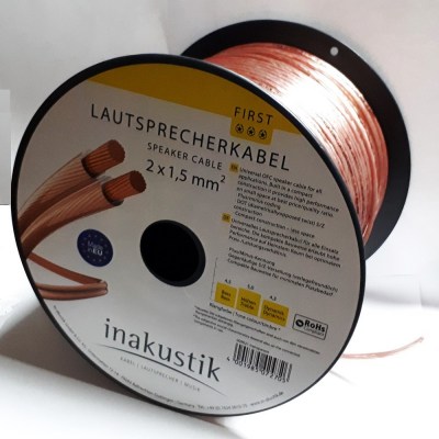 Inakustik First LS cable 2x1.5 mm2